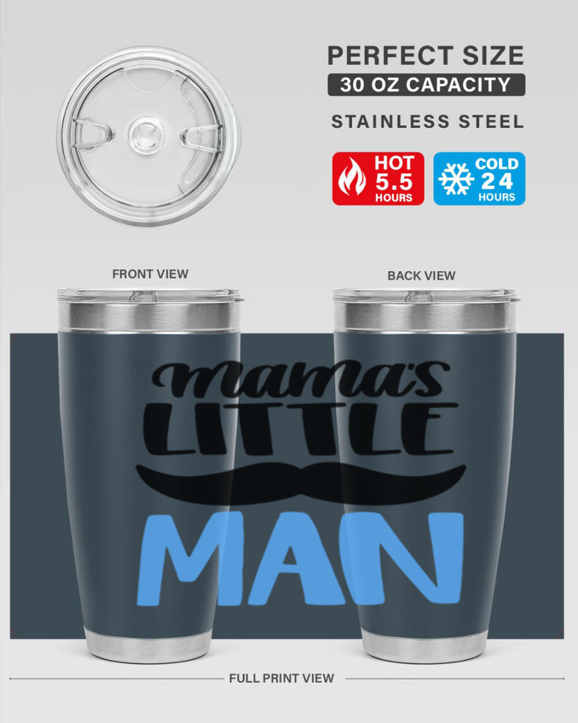 Mamas Little Man Style 49#- baby- tumbler