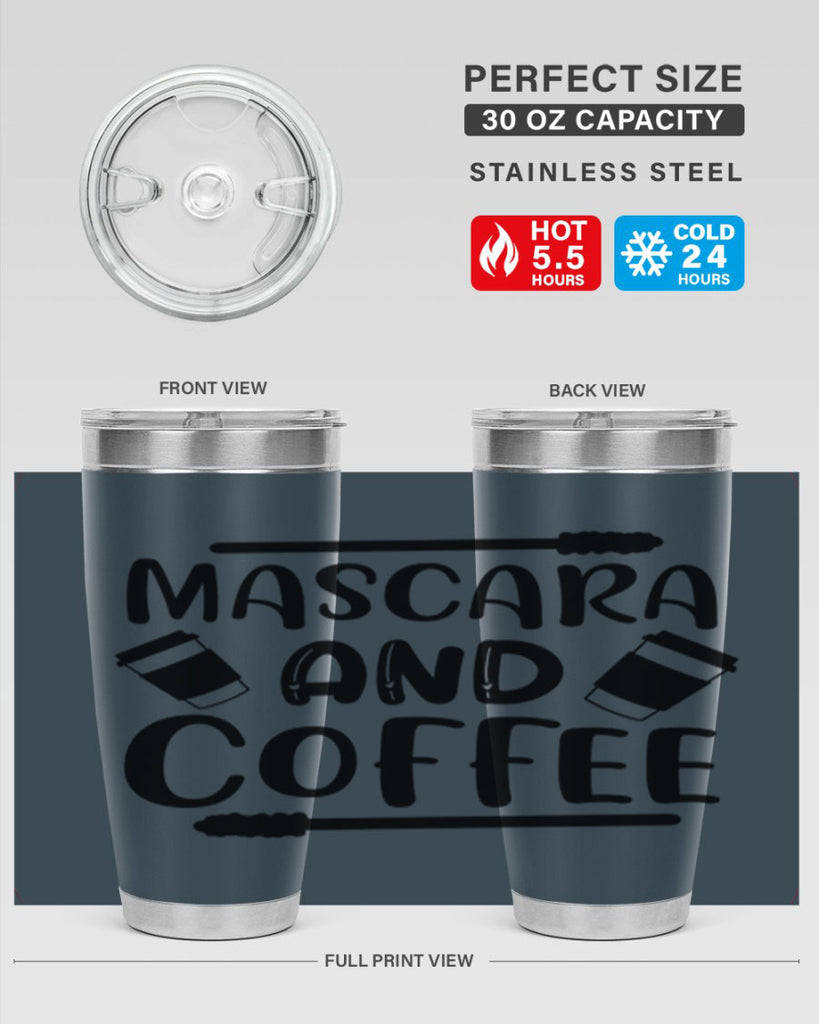 Mascara and Coffee 117#- fashion- Cotton Tank