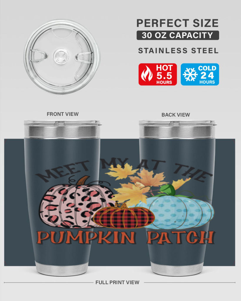 Meet My at the Pumpkin Patch 425#- fall- Tumbler