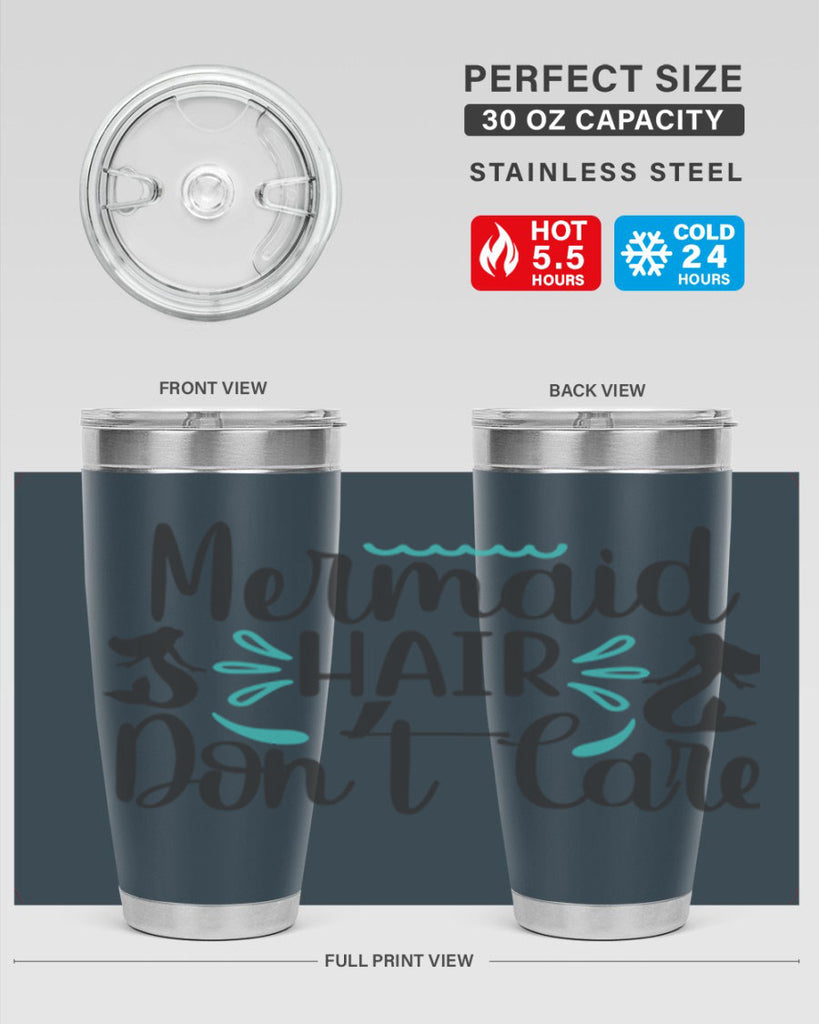 Mermaid Hair Don’t Care 359#- mermaid- Tumbler
