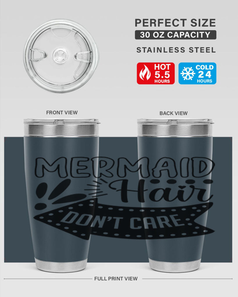 Mermaid hair dont care 403#- mermaid- Tumbler