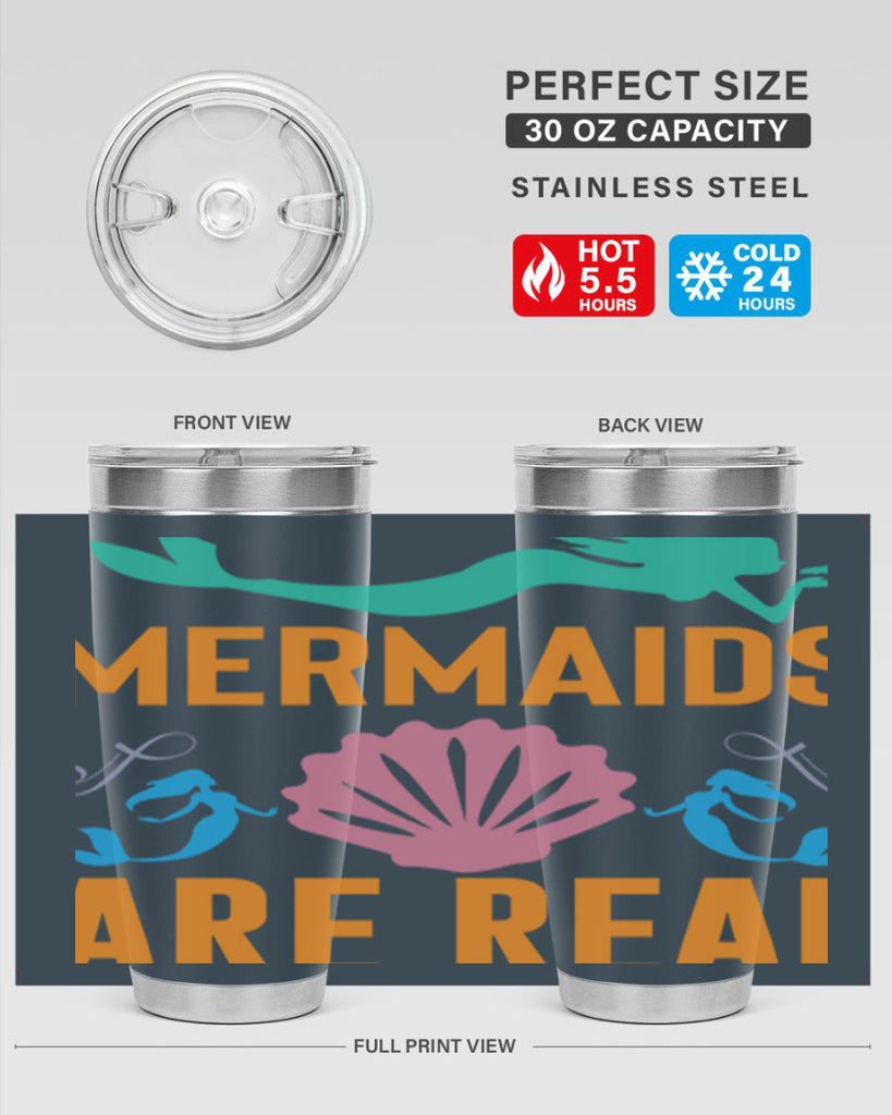 Mermaids Are Real Design 478#- mermaid- Tumbler