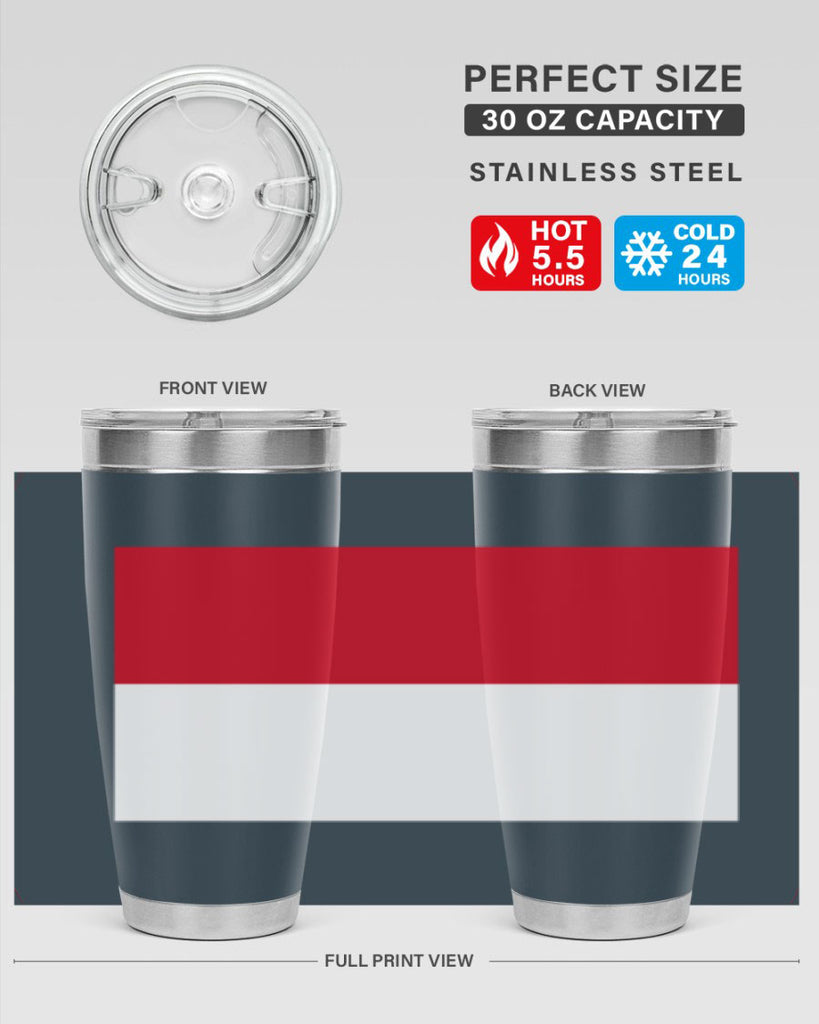 Monaco 84#- world flags- Tumbler
