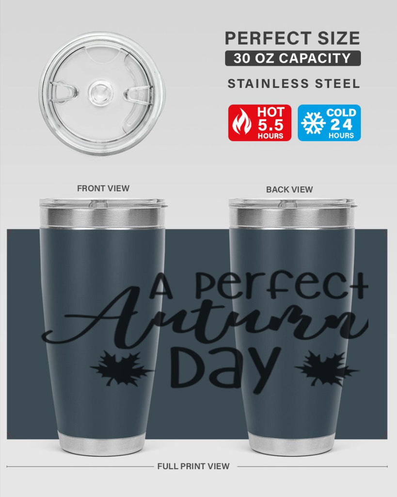 My Perfect Autumn Day 438#- fall- Tumbler