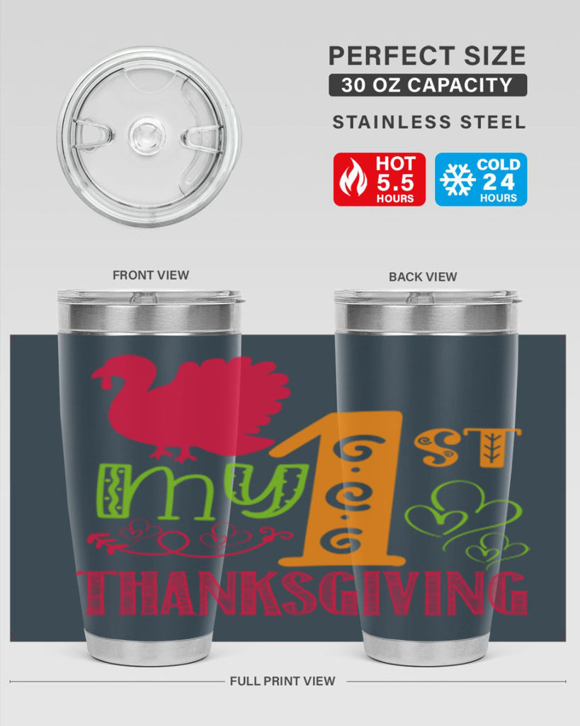My st Thanksgiving 432#- fall- Tumbler