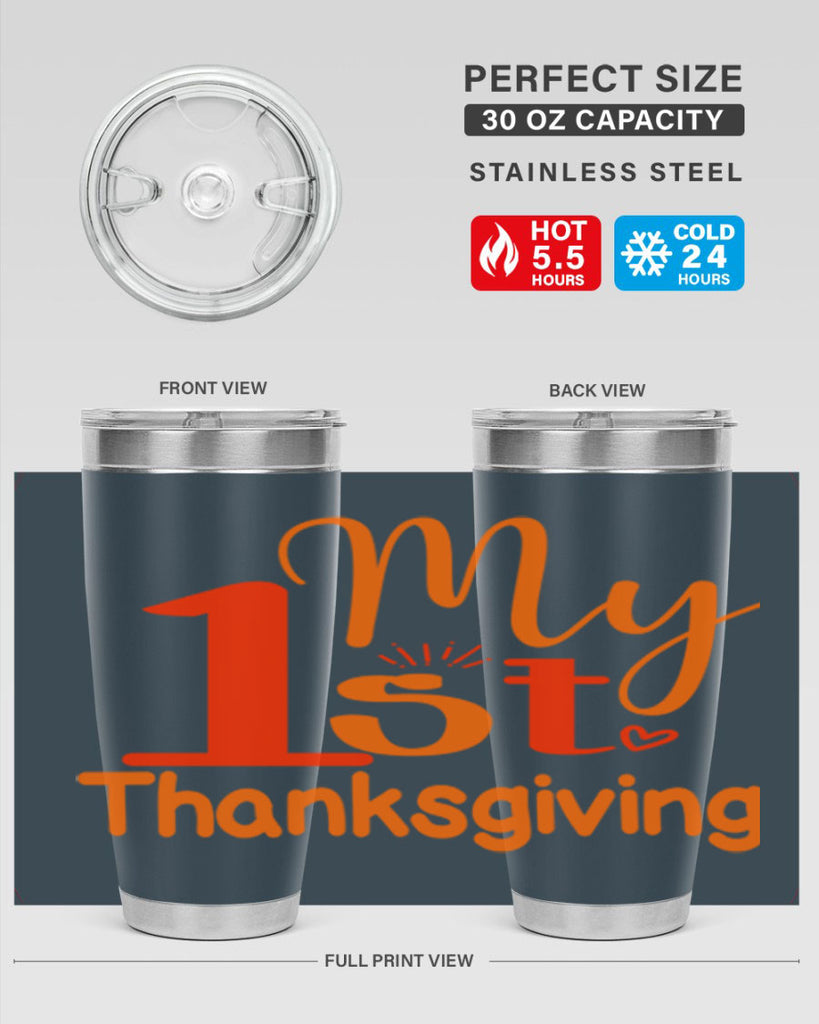 My st Thanksgiving Design 431#- fall- Tumbler