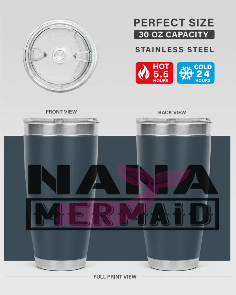 Nana mermaid 517#- mermaid- Tumbler