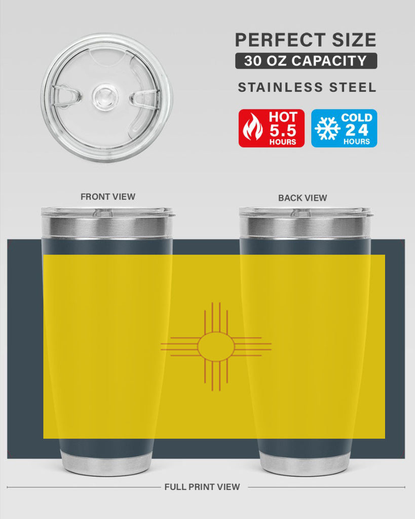 New Mexico 21#- Us Flags- Tumbler