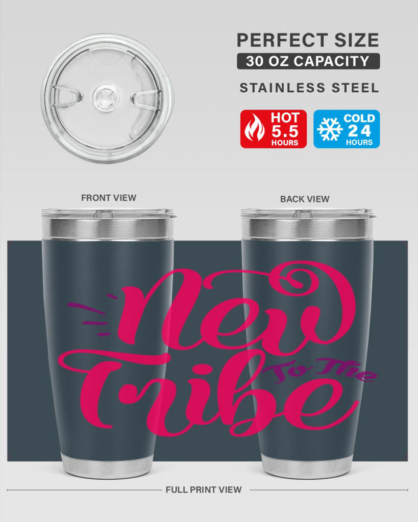 New To the Tribe Style 213#- baby- tumbler