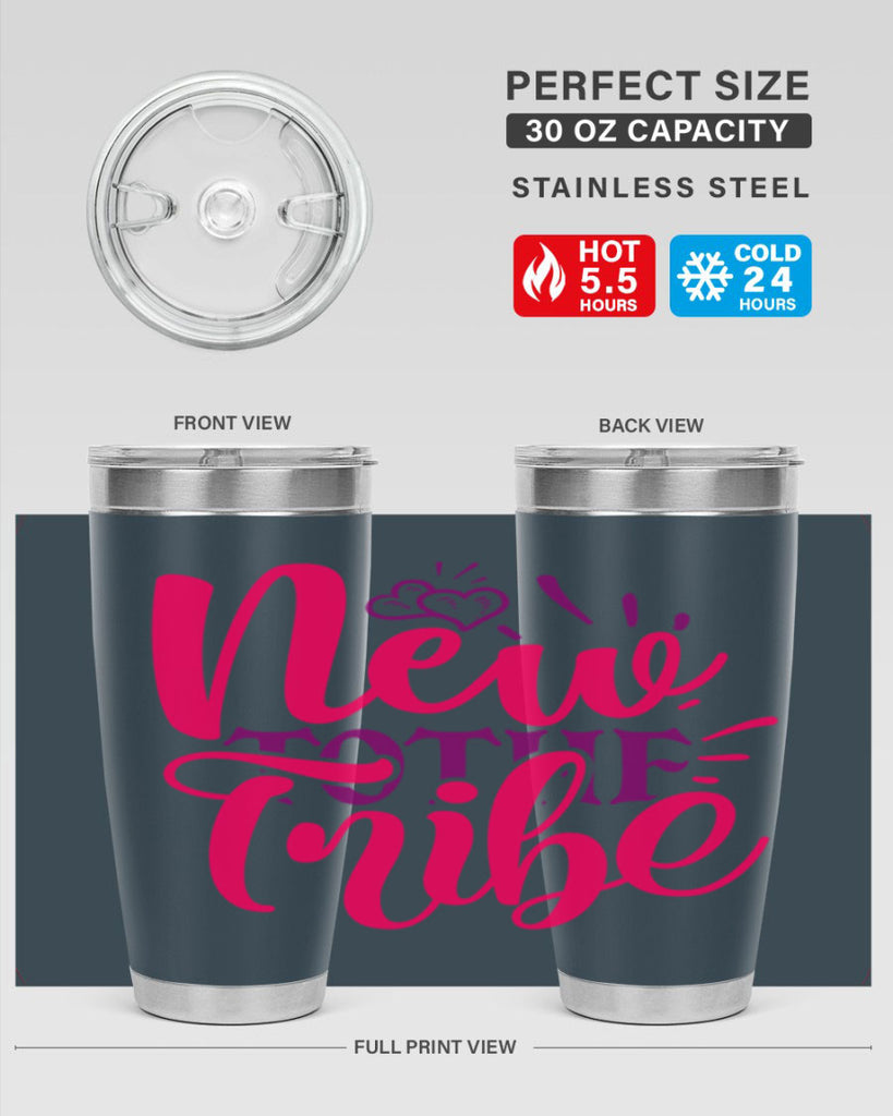 New To the Tribe Style 214#- baby- tumbler