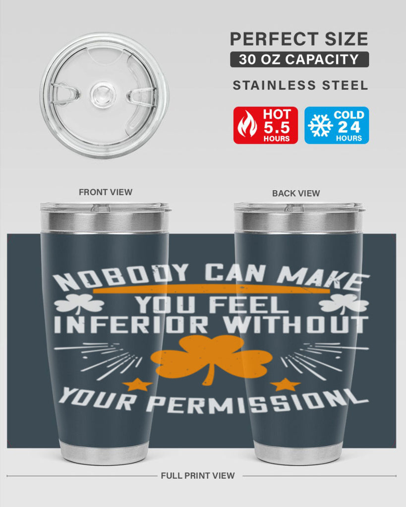 Nobody can make you feel inferior without your Style 41#- womens day- Tumbler