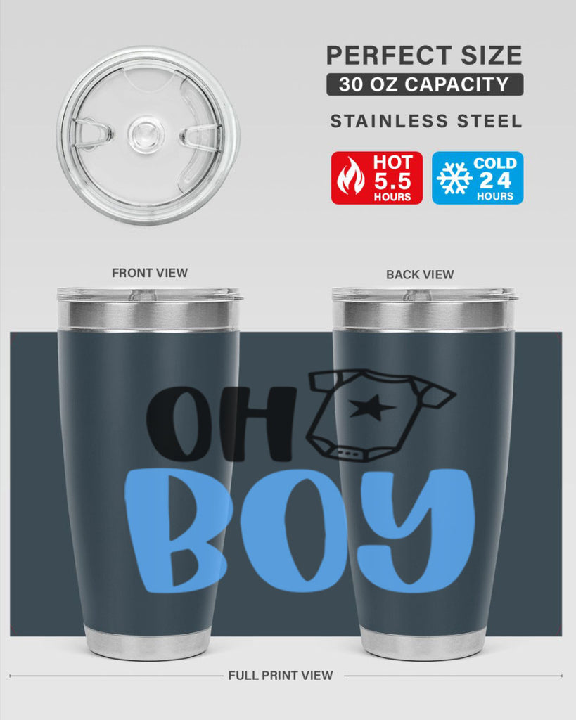 Oh Boy Style 35#- baby- tumbler