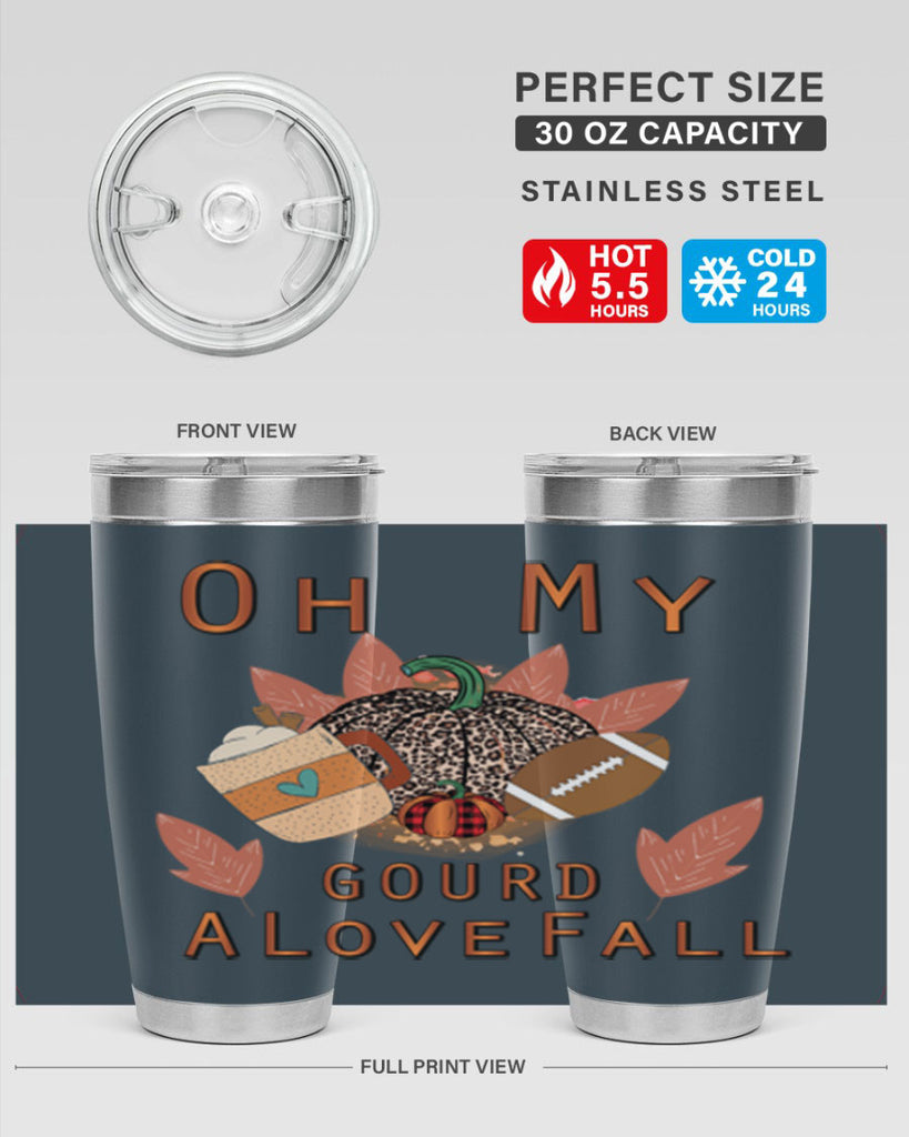 Oh My Gourd A Love Fall 452#- fall- Tumbler