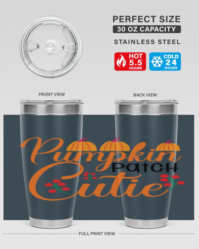Pumpkin Patch Cutie 529#- fall- Tumbler