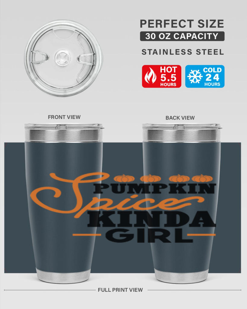 Pumpkin Spice Kinda Girl 552#- fall- Tumbler