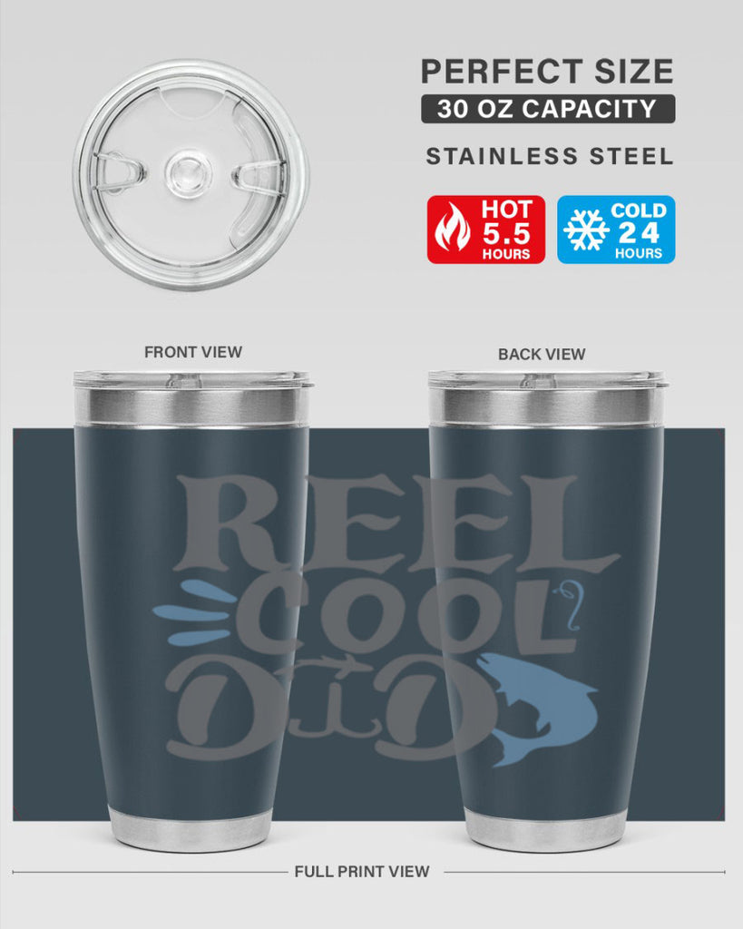 Reel Cool Dad 68#- dad- Tumbler