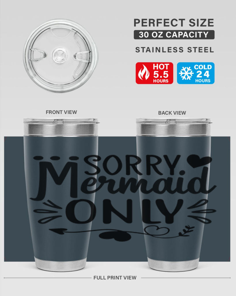 Sorry mermaid only 612#- mermaid- Tumbler