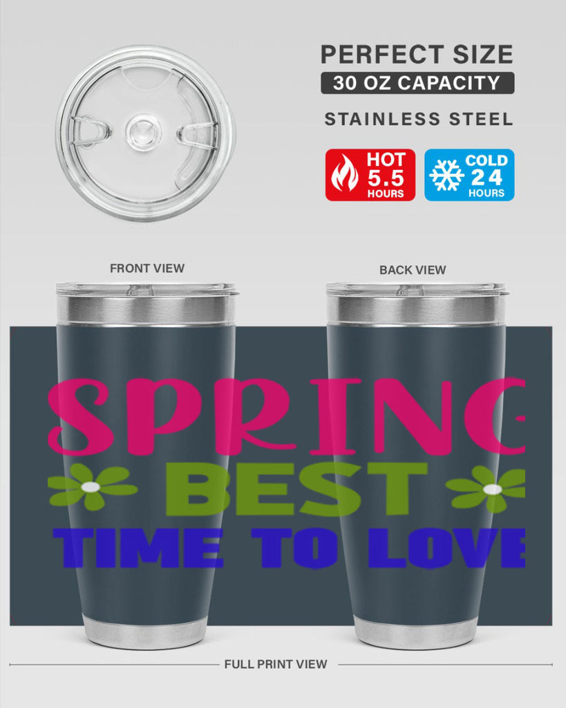 Spring Best Time to Love 416#- spring- Tumbler