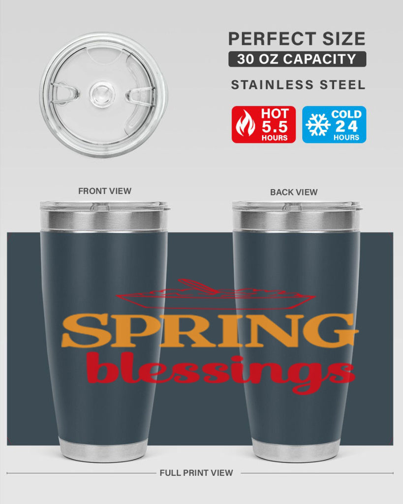 Spring blessings 420#- spring- Tumbler