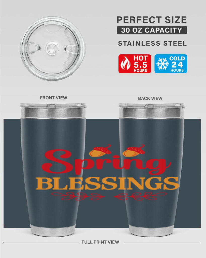 Spring blessings 421#- spring- Tumbler