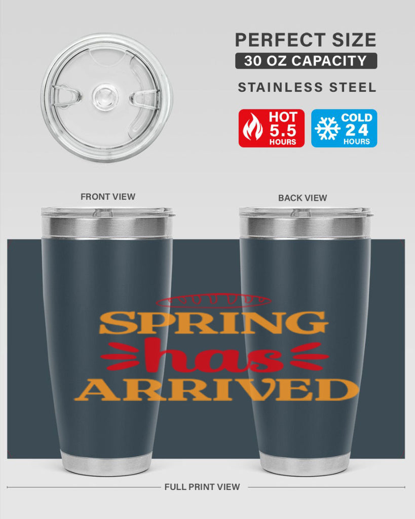 Spring has arrived 427#- spring- Tumbler