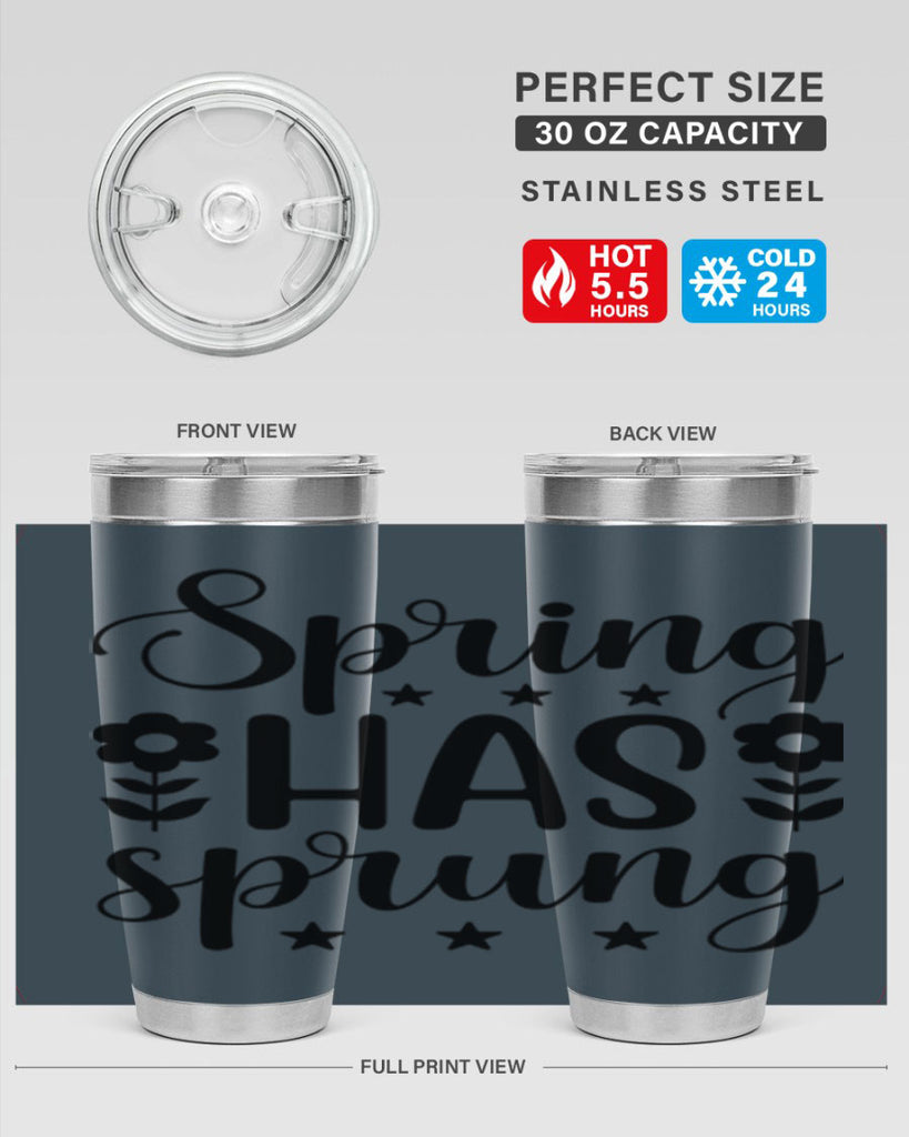 Spring has sprung  491#- spring- Tumbler