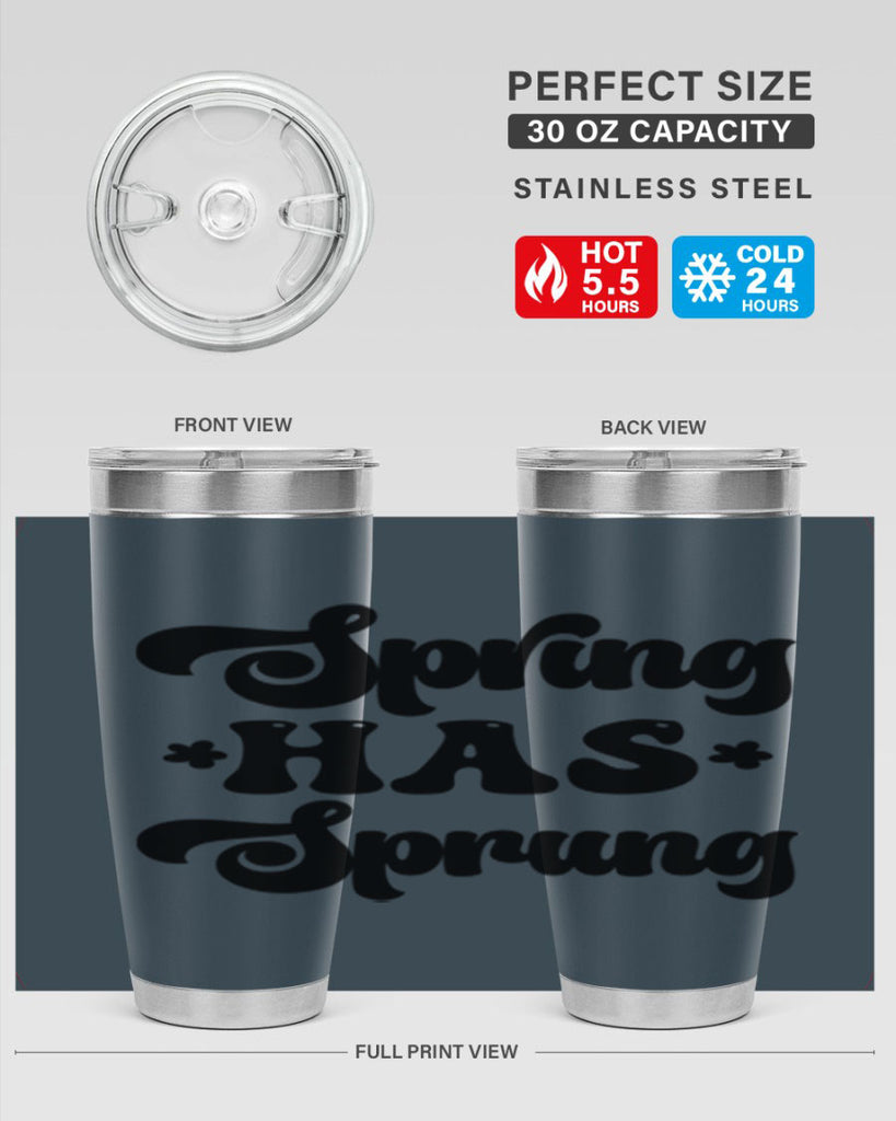 Spring has sprung  492#- spring- Tumbler