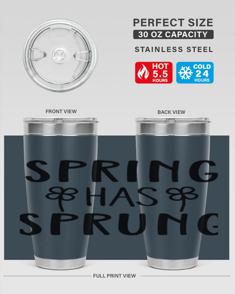 Spring has sprung design  490#- spring- Tumbler