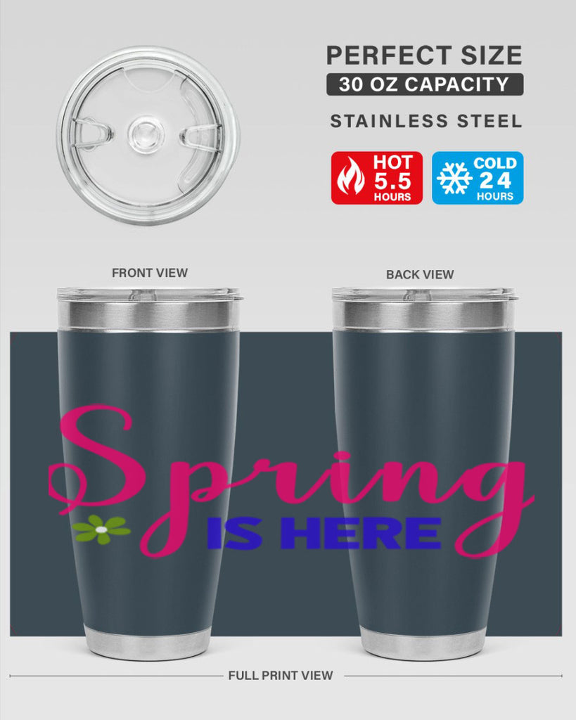 Spring is Here 455#- spring- Tumbler