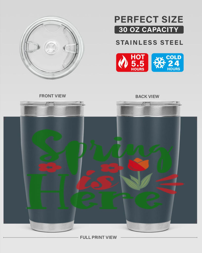 Spring is Here 497#- spring- Tumbler