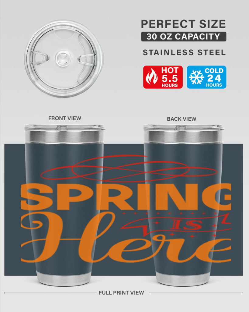 Spring is here 454#- spring- Tumbler