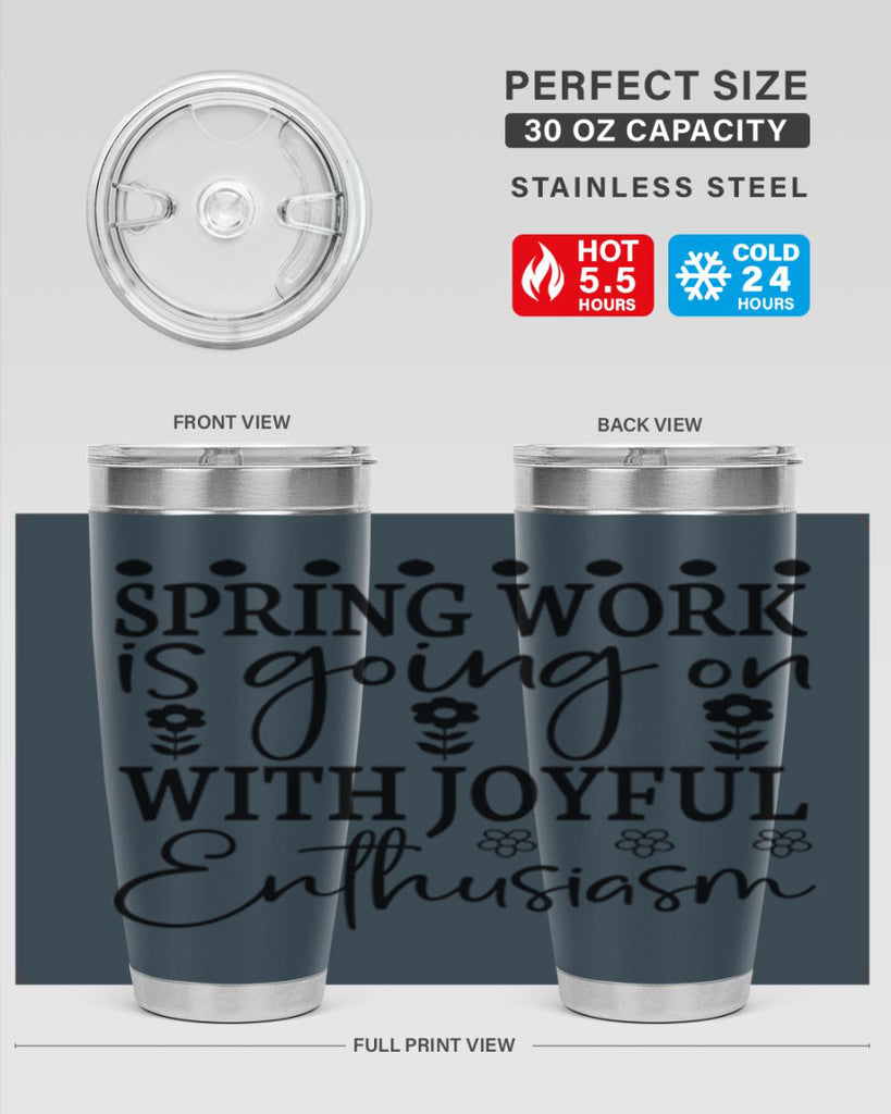Spring work is going on 521#- spring- Tumbler