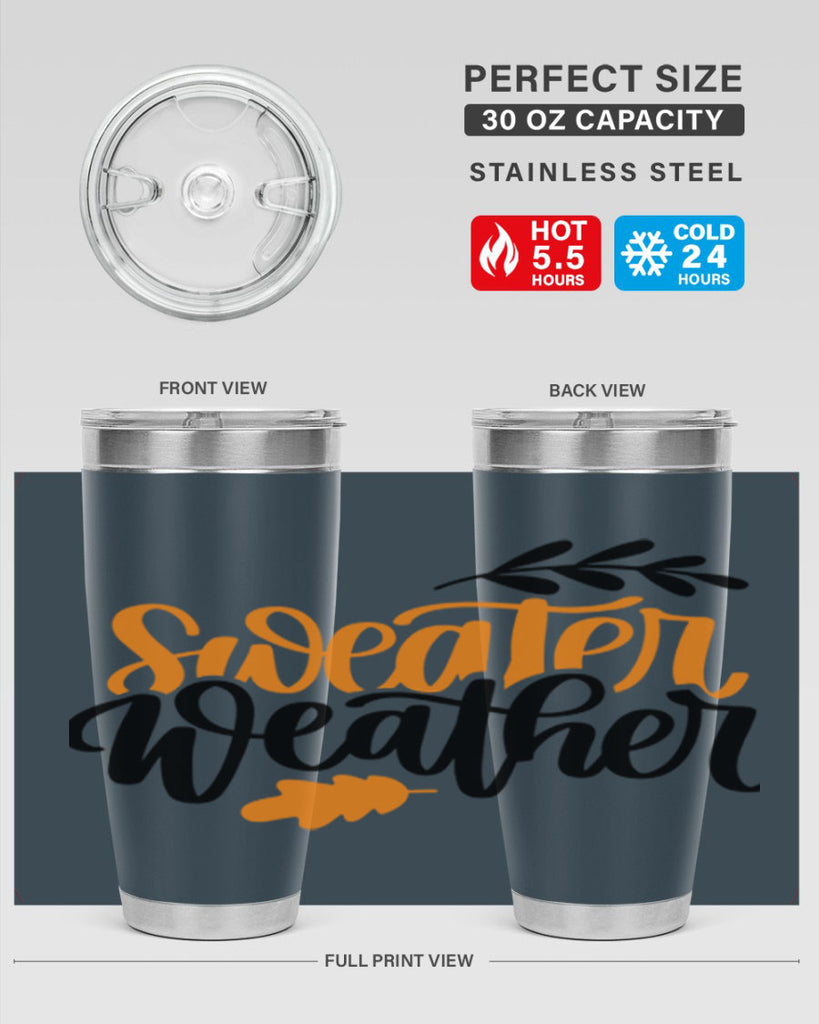 Sweater Weather 510#- fall- Tumbler