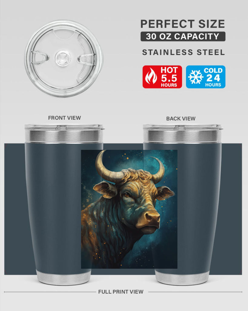 Taurus 55#- zodiac- Tumbler