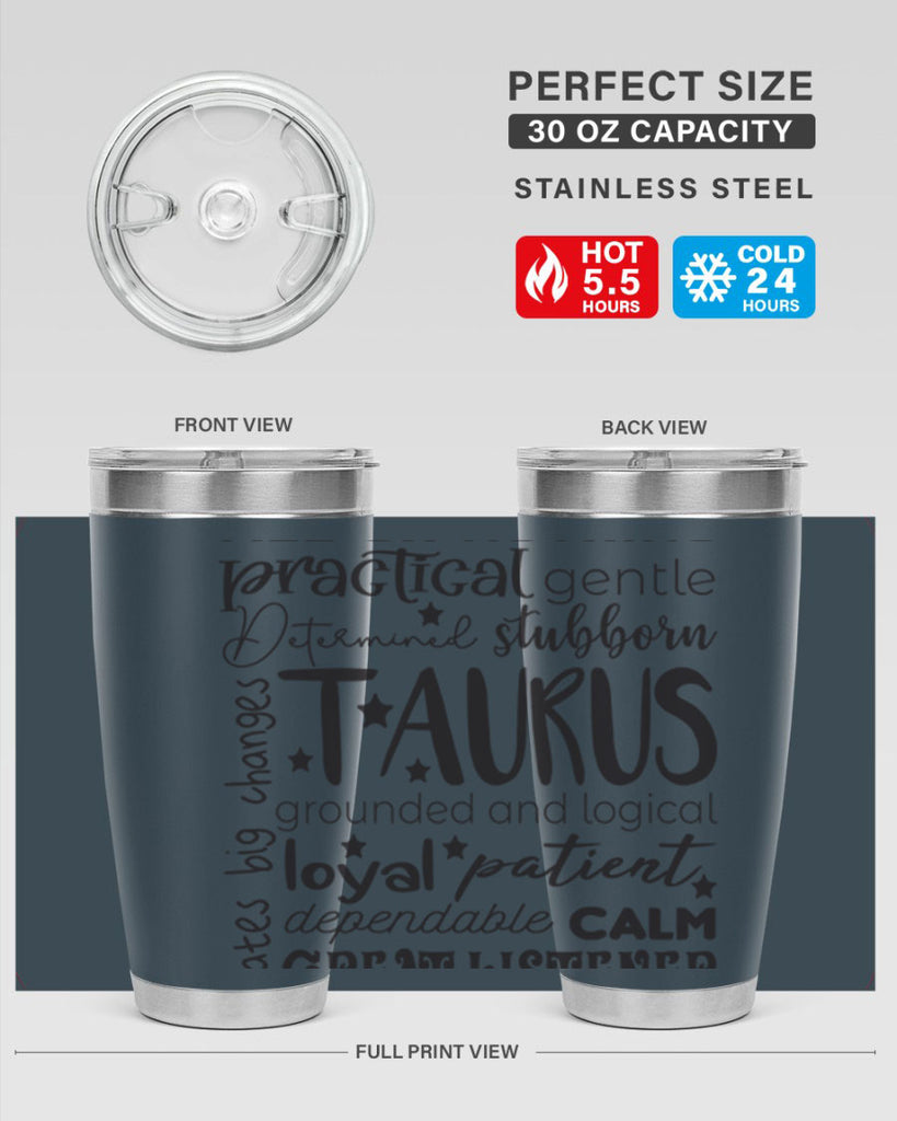 Taurus 573#- zodiac- Tumbler