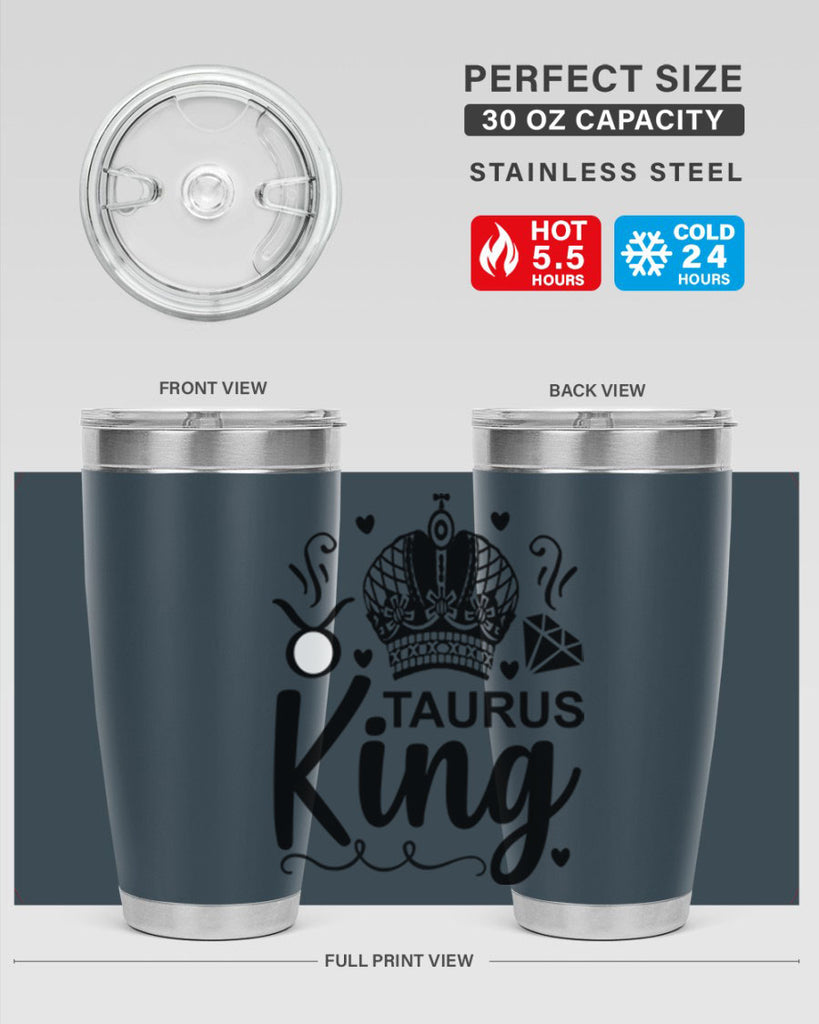 Taurus king 501#- zodiac- Tumbler