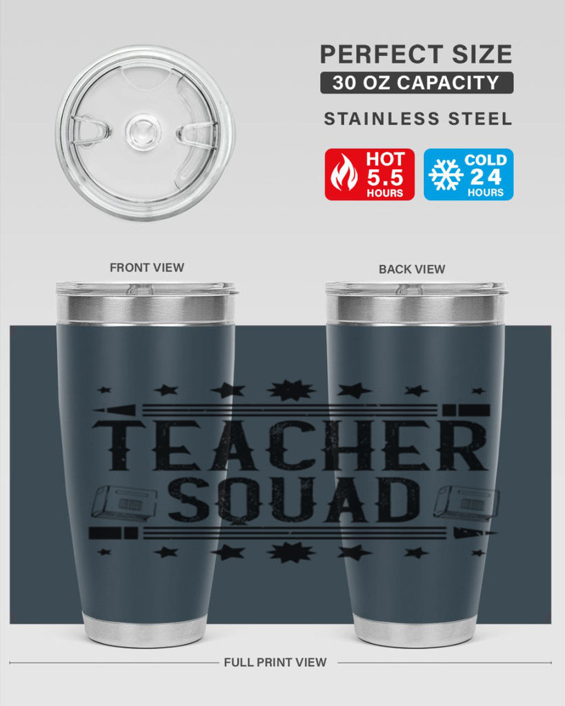 Teacher squad Style 14#- teacher- tumbler