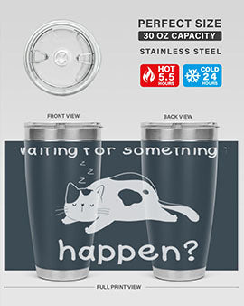 Waiting For Something Sleeping Cat 285#- anime- Tumbler