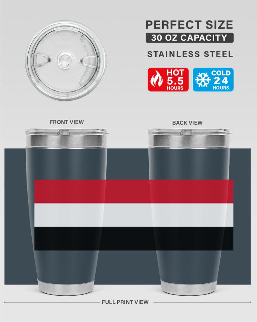 Yemen 3#- world flags- Tumbler