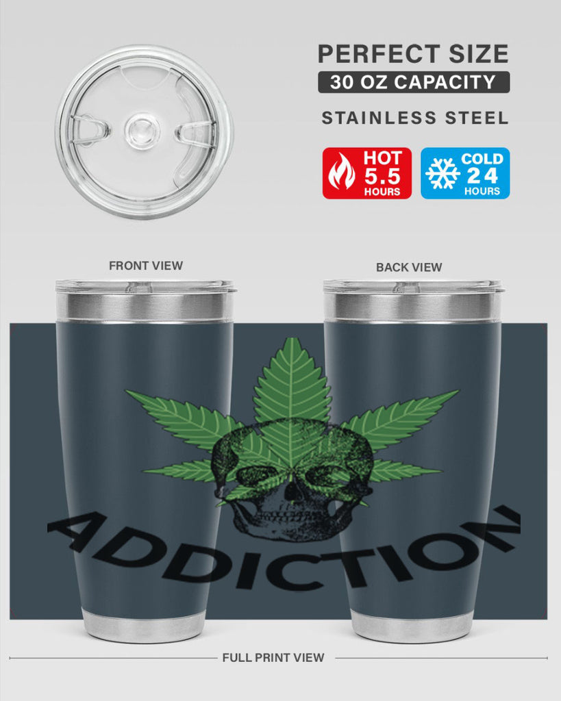 addiction cannabis 7#- marijuana- Tumbler