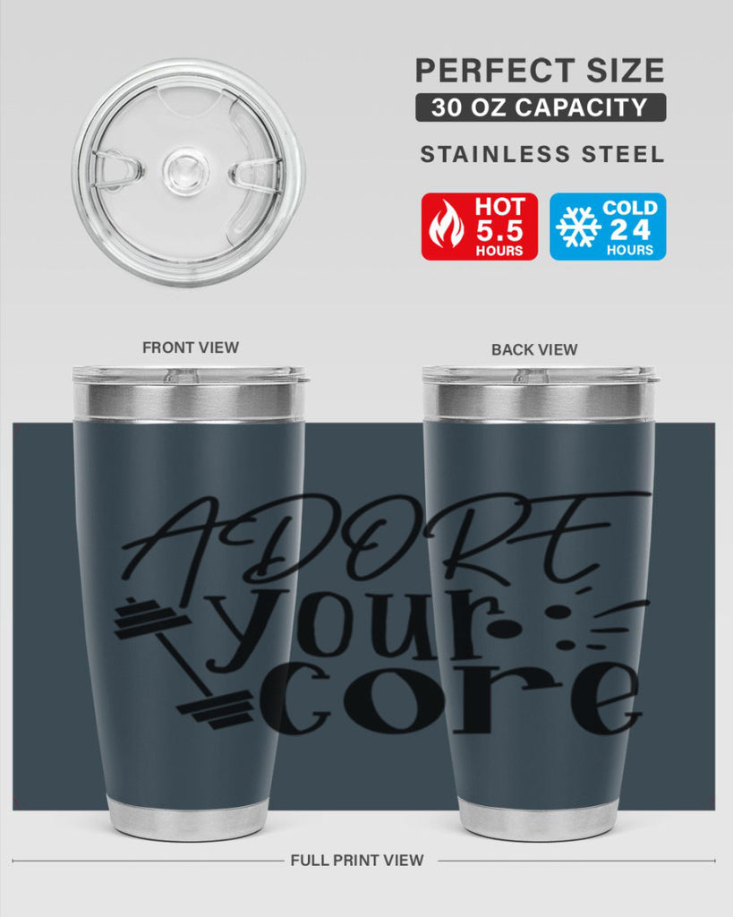 adore your core 53#- gym- Tumbler