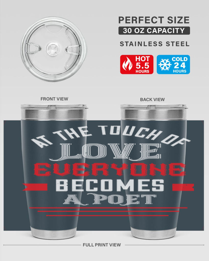 at the touch of love 69#- valentines day- Tumbler