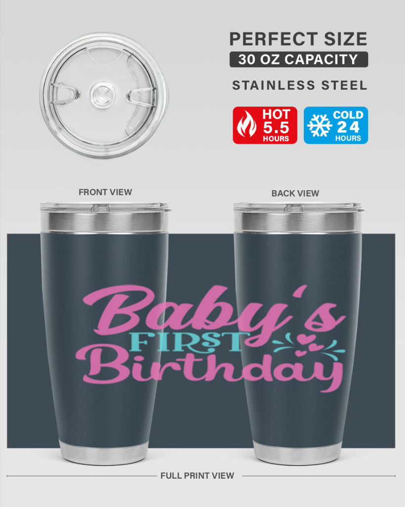 babys first birthday Style 288#- baby- tumbler