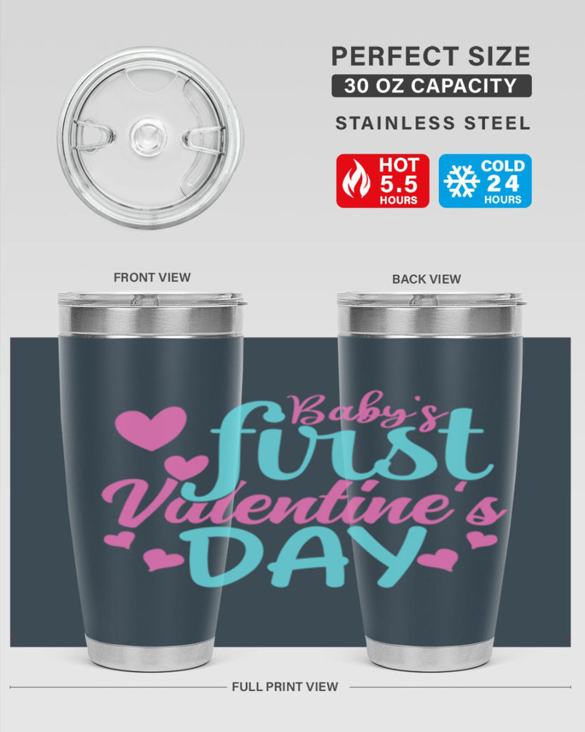 babys first valentines day Style 281#- baby- tumbler