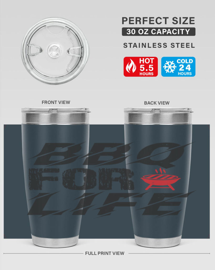 bbq for life 39#- bbq- Tumbler