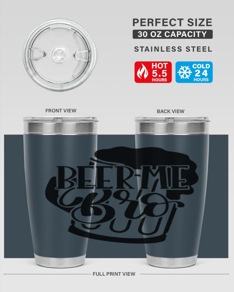 beer me bro 47#- beer- Tumbler