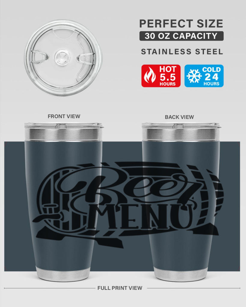 beer menu 45#- beer- Tumbler