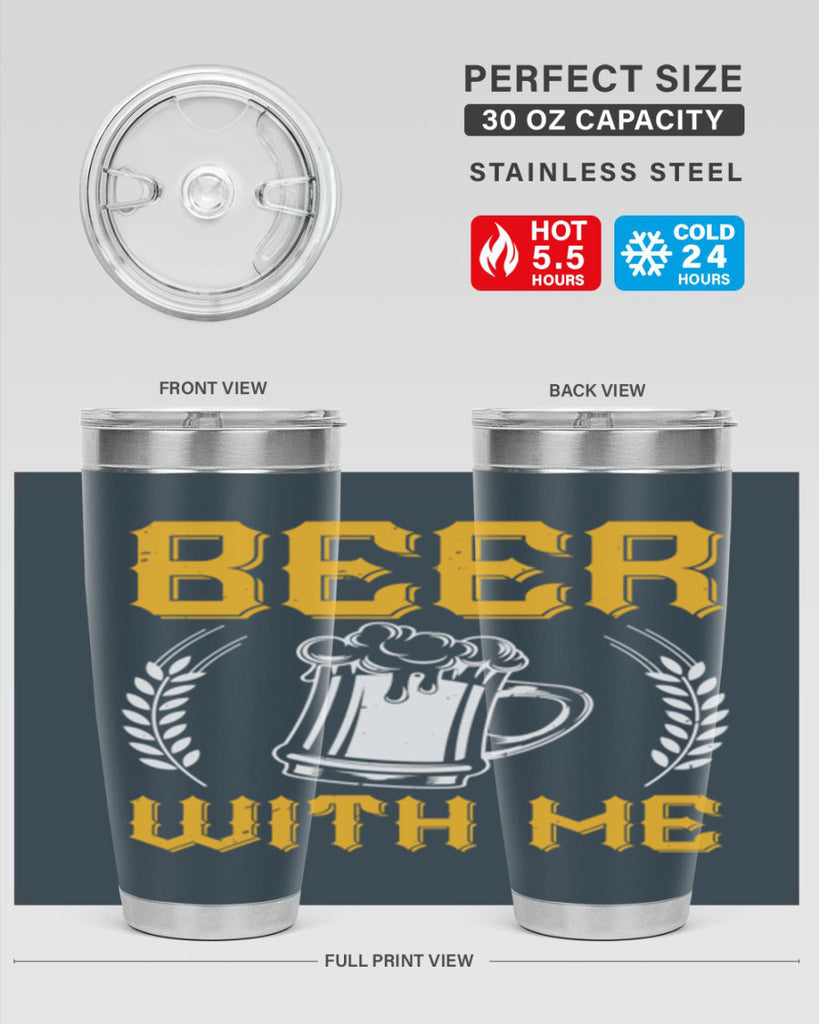 beer with me 103#- beer- Tumbler