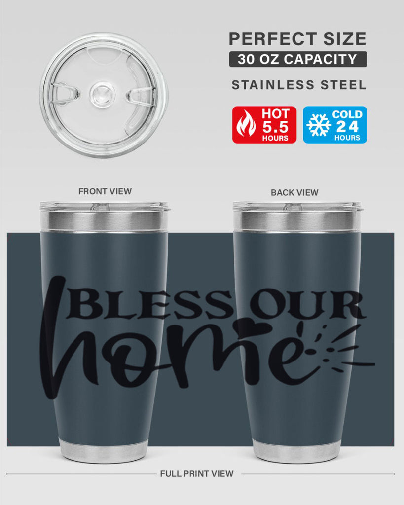 bless our home 86#- home- Tumbler