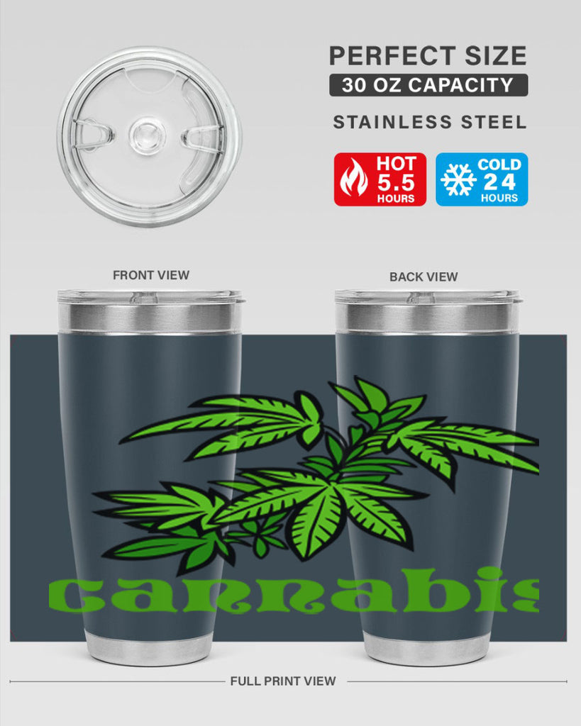 cannabis 38#- marijuana- Tumbler